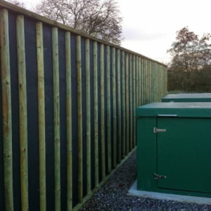 absorbent sound screen